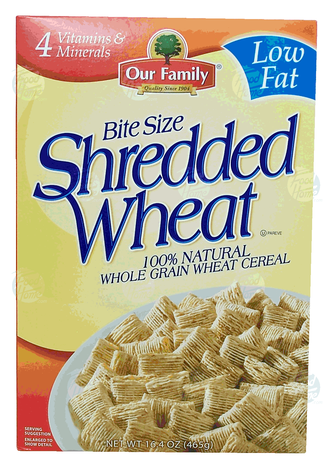 Our Family  shredded wheat, bite size Full-Size Picture